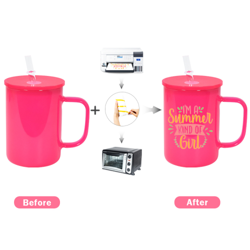 USA Warehouse 17oz Neon Colors Blank Sublimation Glass Cans Mugs for Uv Dtf Wraps Jelly Glass Cups with Lids & Straws