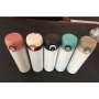 12oz 18oz Sublimation Blank Tumbler Stainless Steel Kids Cup Water Bottle with Colorful Flip Top Lids for Heat Transfer Printing