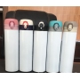 12oz 18oz Sublimation Blank Tumbler Stainless Steel Kids Cup Water Bottle with Colorful Flip Top Lids for Heat Transfer Printing