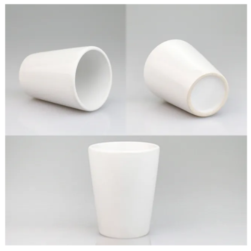 RTS Custom Logo 1.5oz Sublimation Blanks Ceramic Shot Glass Transfer Printing Shot Glass Blank Cup White Mug Wine Whiskey Cup