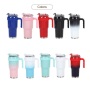 Wholesale 40oz Stainless Steel Tumbler Spray Painting Double Wall Car Travel Mug Insulation Cup with Handle for Customization