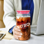 RTS US Warehouse Plastic Cups 16oz 50PCS/CTN Acrylic Clear Beer Can Plastic Tumbler With Colored PP Lid for Vinyl UV DTF