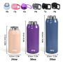 New Arrival 24oz 30oz 35oz Tumbler with Handle Lid, Stainless Steel Travel Mug, Insulated Water Bottle with Bounce Lid