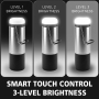 Smart Insulated Coffee Tumbler 500ML 2-1N-1 PORTABLE LIGHT & THERMOSES Water Bottle 20oz Led Water Bottle Smart Drinkware