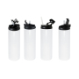 2 in 1 Lid 20oz Takeaway Coffee Mug Stainless Steel Tea Coffee Beer Mug Sublimation White Straight Skinny Tumbler
