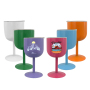 DIY Custom Laser Printing Logo 4oz Double Wall Stainless Steel Sublimation Mini Shot Glass Tumblers Wine Goblet for Bar Wedding