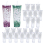 25pcs/ctn  24oz Double Wall Fillable Acrylic Cup BPA Free Clear Pre-drilled for Glitter