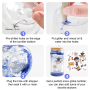 Doppelwandige Becher Vorgebohrt Snow Globe Tumbler Schneekugeltumbler 16oz Acrylic Snow Globe Cups with Wooden Lids