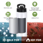 RTS 26oz Sports Camping Water Bottle Handgrip Sublimation Blanks Double Walled Tumblers with New Style Lid Handle 25pcs/ctn