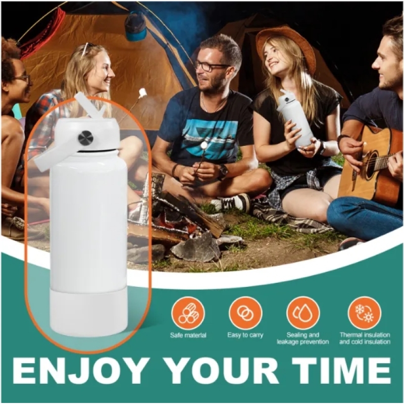 RTS 18oz Sublimation Leak Proof Double Wall Vacuum Insulated Stainless Steel Travel Water Bottle Wide Mouth Vacuum Flask