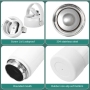 RTS 18oz Sublimation Leak Proof Double Wall Vacuum Insulated Stainless Steel Travel Water Bottle Wide Mouth Vacuum Flask