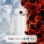 RTS 18oz Sublimation Leak Proof Double Wall Vacuum Insulated Stainless Steel Travel Water Bottle Wide Mouth Vacuum Flask