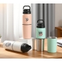 2-in-1 Split Type Tumbler Double Wall Stainless Steel Powder Coated Beer Mugs Portable Coffee Drinking Cups Sports Water Bottle