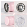 Customized Embossing Plastic Surface Yerba Mate Cup SIingle Wall Stainless Steel with Plastic Surface and Straw