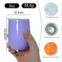 China RTS 3oz Mini Tumbler Shot Glass Sublimation Stainless Steel Tumblers Shot Glasses Set Whiskey Cocktail Cup with Straw Lid