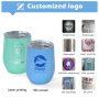 China RTS 3oz Mini Tumbler Shot Glass Sublimation Stainless Steel Tumblers Shot Glasses Set Whiskey Cocktail Cup with Straw Lid