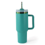 US in STOCK Laser Electroplating H2.0 40oz Powder Coated Mugs Colors Insulated Stainless Steel  Tumbler with Handle