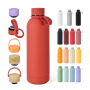 Double Wall 304 Stainless Steel Hot Water Bottle Therms Colorful Vacuum Insulated Flask Sport Water Bottle