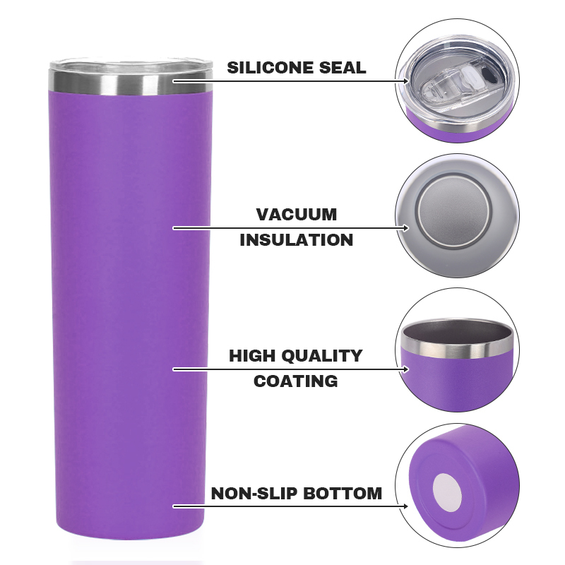 Customized Printing Insulated Tumbler Wholesale Bulk Custom Drink Cup Hot and Cold 20oz Stainless Steel Tumbler Travel Cup