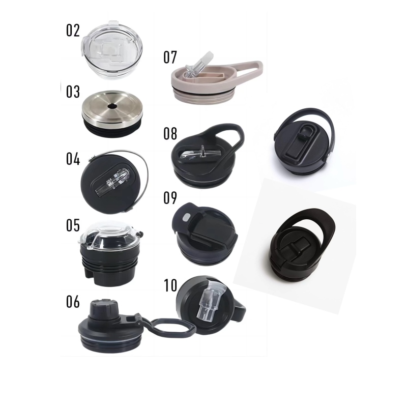 Spill Leak Proof Sliding Covers Splash Resistant Replacement Plastic Lids for 12 15 16 18 20 32oz Straight Skinny Tumbler Cup