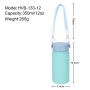 DSY Custom logo 12oz 350ml Wide Mouth 316 Stainless Steel High Quality Water Bottle with Detachable Rope Handle Lid