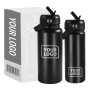 Thermobecher Multicolored Custom logo Insulated Water Cup with Straw 32oz 18oz Double Wall Stainless Insulated Water Bottle