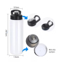26oz Sports Camping Sublimation Blanks Tumblers Sports Water Bottle with Handle Locking Lid 25pcs/ctn