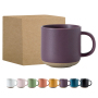 Custom Logo Coffee Mug 360ml Ceramic Cup High Temperature Resistance 12oz Colored Drinking Water Bottle Tea Milk Mug with Handle