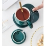 Electric Smart Coffee Mug Warmer Cup Set with Gravity Sensing Auto Shut Off Heating Plate Pad for Home Office Milk Tea Gift