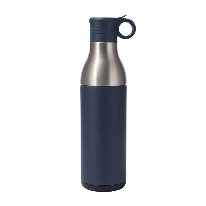 New Multi Functional 2 in 1 Stainless Steel Insulation Sports Water Bottle Can Cooler Outdoor Cycling Car Portable Tumbler