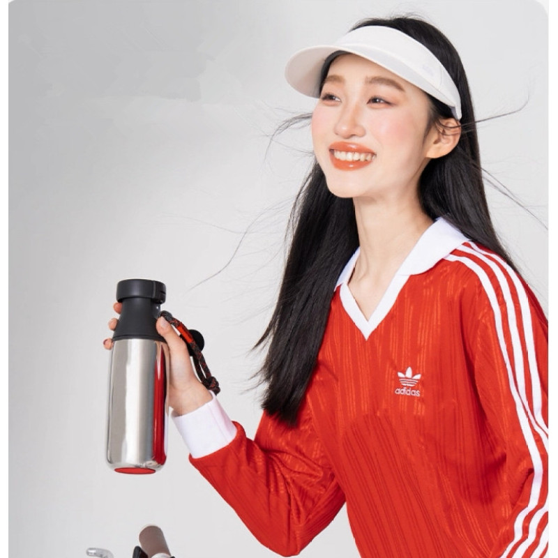 500ml New Custom Logo Stainless Steel Insulated Sports Gym Water Bottle Nice Gift Tumblers with Handle and Straw