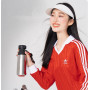 500ml New Custom Logo Stainless Steel Insulated Sports Gym Water Bottle Nice Gift Tumblers with Handle and Straw