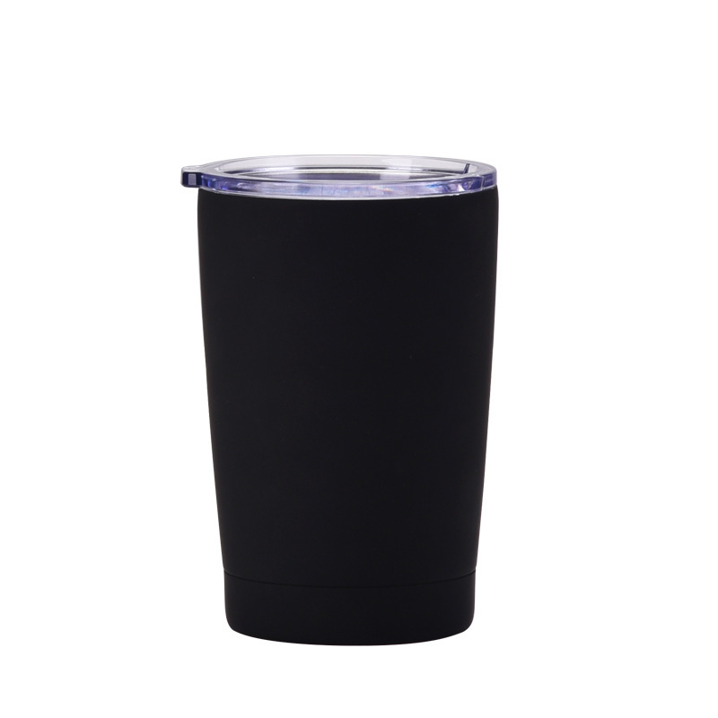 Custom logo Printing 12oz Car Travel Mug 304 Stainless Steel Multiple Colors Hand Coffee Mug