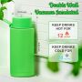 Custom Large Capacity 34oz Water Bottle Double Wall Vacuum Insulated Stainless Steel Tumbler Sports Cup With Flip up Screw Lid
