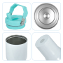 China Warehouse in Stock Sublimation Handle Tumbler 20 oz Flip Straw Handle Lid Kids Sports Water Bottle 20oz Ounce Tumbler Cups
