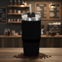Custom Insulated Travel Mug Thermoses Double Wall Stainless Steel Tumbler Metal Thermal Vaccum Vacuum Flask