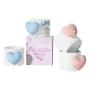 DSY Sublimation Cute love Handle Ceramic Cup Ins High Value Mug Gift Creative Home Coffee Cup