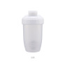 Custom Logo New Portable 500ml Sports Fitness Protein Powder Shaker Cup with Mixing Ball Leak-proof Handle Lid