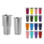 Custom 20oz 30oz Vacuum Tumbler Vacuum Cup Coffee Mugs Wholesale Bulk Double Wall Stainless Steel Tumbler With Straw