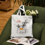USA Warehouse in Stock 38*40cm Sublimation Tote Bags Blank Lightweight Reusable Grocery Bags Canvas Shopping Bag 25pcs/ctn