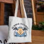 USA Warehouse in Stock 38*40cm Sublimation Tote Bags Blank Lightweight Reusable Grocery Bags Canvas Shopping Bag 25pcs/ctn