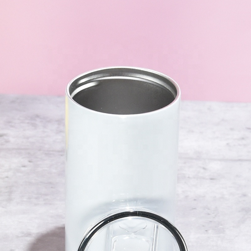 IN STOCK 12oz Food Grade Kids Cup Water Bottles Double Walled Stainless Steel Straight Sublimation Kids Sippy Cup