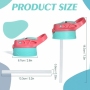 New Ready for Shipment Replacement Lids for 12oz Top Flip Kids Water Bottle 30pcs/case Mix Colors