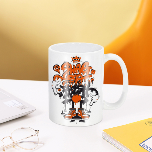US Warehouse RTS Sublimation 15oz Ceramic Coffee MugTravel Mugs Sublimation Ceramic Cups with Handle 36pcs/ctn