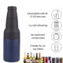 3 in 1 Cola Cooler Can 12oz Bottle Holder Double Wall Stainless Steel Insulated Beer Can Cooler With 2 Lids with Bottle Opener
