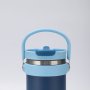 China RTS Portable 40oz Tumbler Double Wall Travel Mug Stainless Steel Insulated New Design Tumbler with Straw Handle for Cars