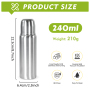 Custom 3-in-1 Stainless Steel Sippy Cups for Toddlers | Non-Toxic Insulated Stainless Steel Baby Bottle Straw Cup
