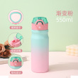 ombre blue pink