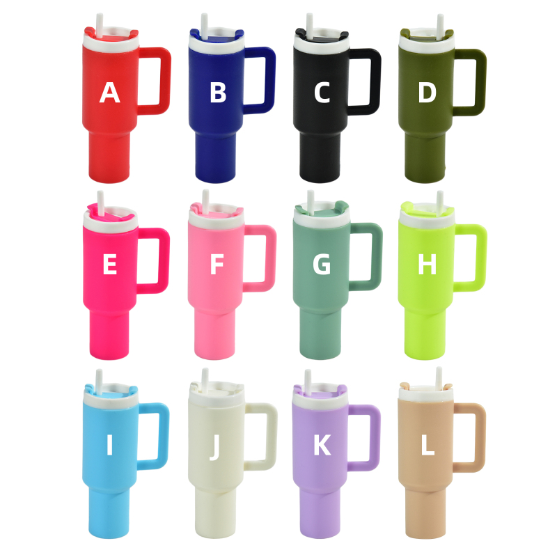 RTS US Stocked 60pcs/ctn Mini Cup Keychain Colorful Tumbler Keychain Keyring for Chapstick Holder Key Purse Handbag Charms