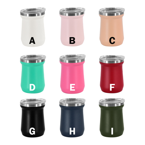 Wholesale Personalized Custom Yerba Mate Cup Vacuum Insulated 5oz Madai Double Wall Insulated Stainless Steel Coffee Beer Mug